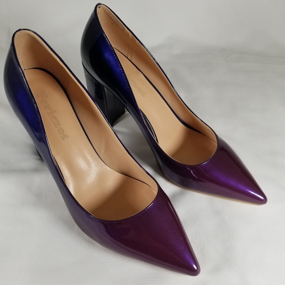 Fericzot Purple Heels 8.5